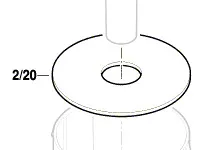 Joint pot de peinture PFS 5000 E BOSCH
